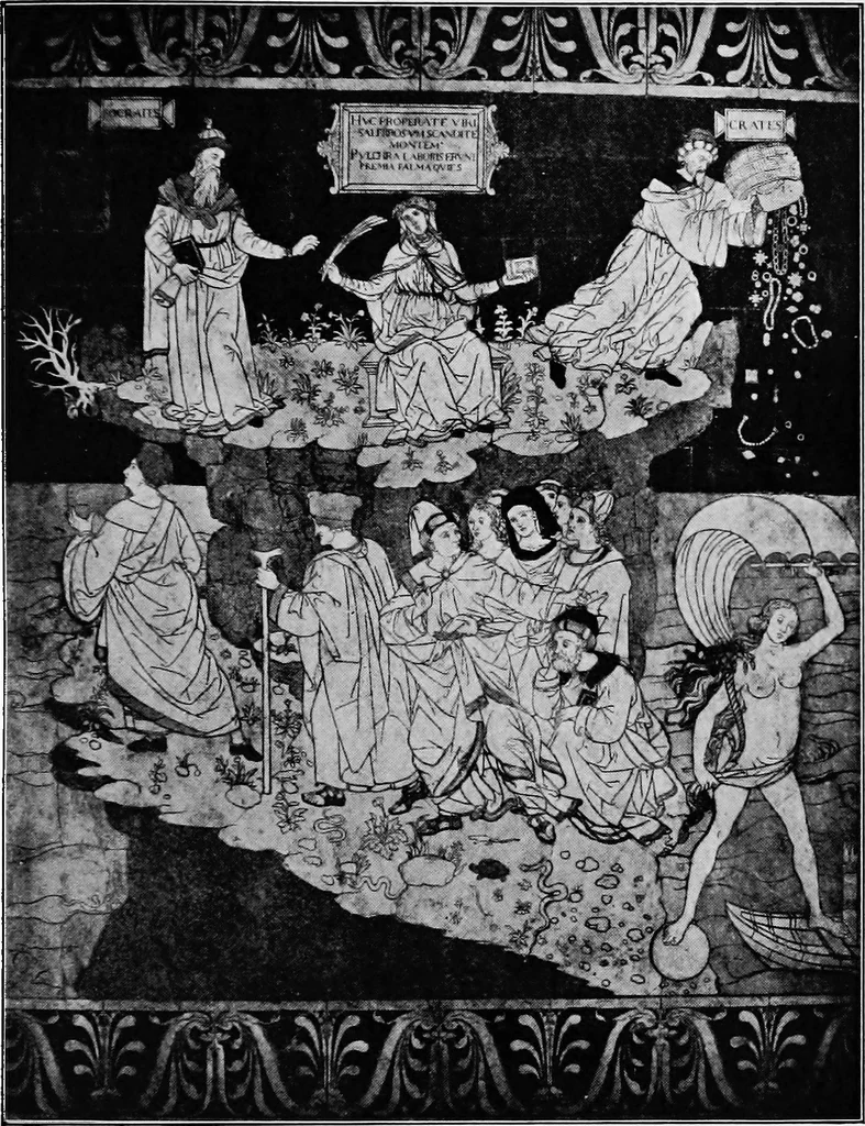 An illustration from The pavement masters of Siena (1369-1562), 1901, leaf 62