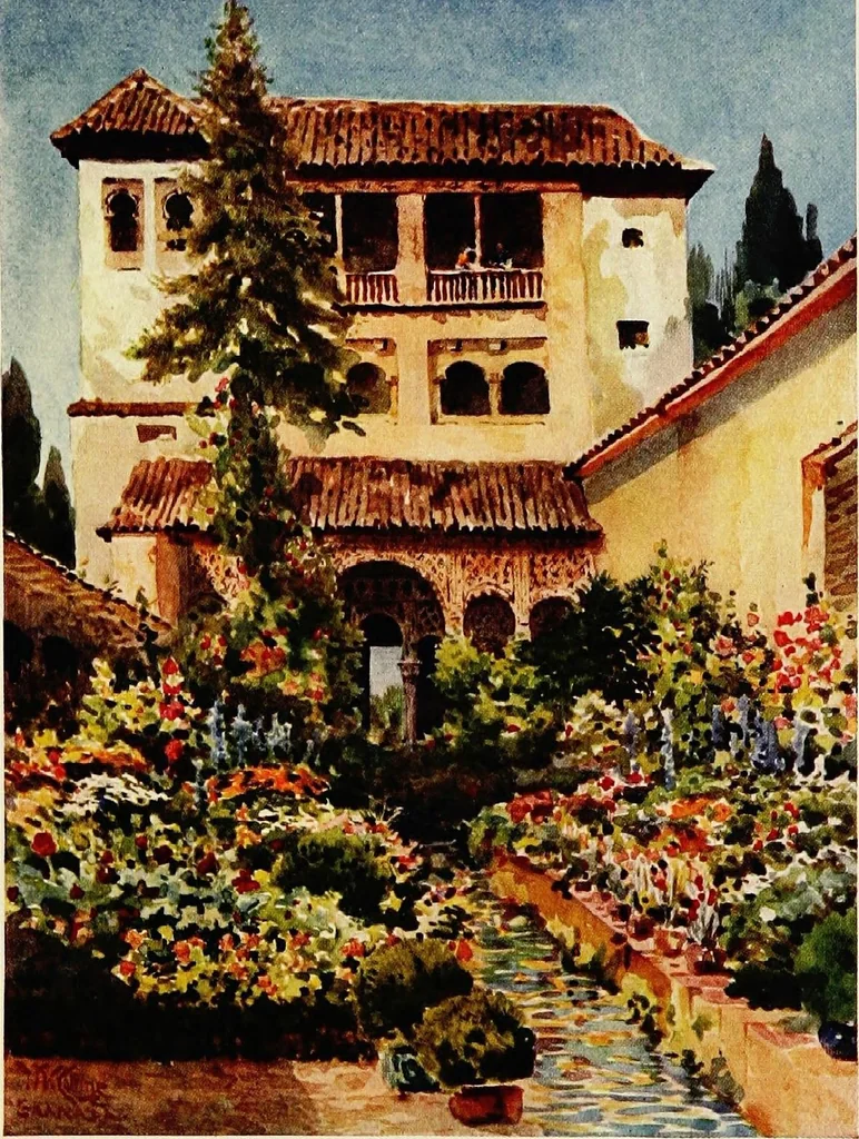 An illustration from Cathedral cities of Spain, 1909, leaf 115