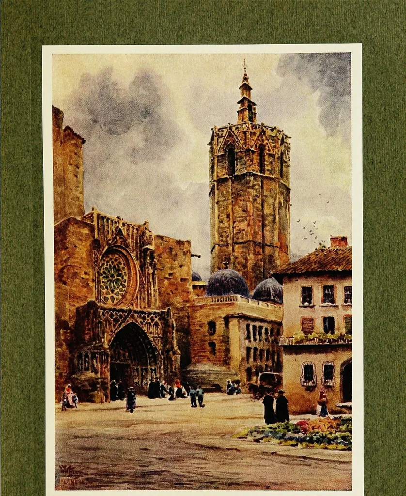 An illustration from Cathedral cities of Spain, 1909, leaf 149