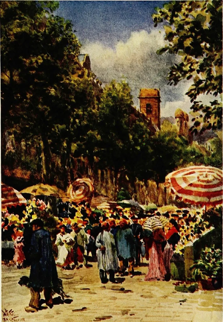 An illustration from Cathedral cities of Spain, 1909, leaf 201