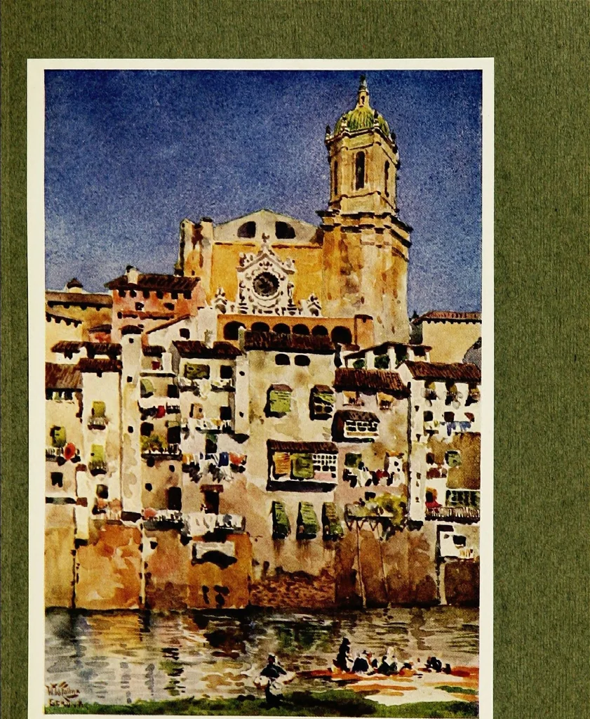 An illustration from Cathedral cities of Spain, 1909, leaf 223
