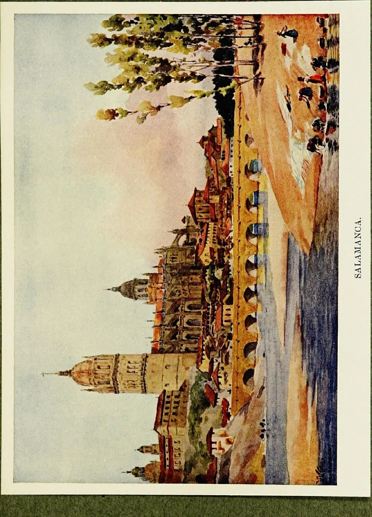 An illustration from Cathedral cities of Spain, 1909, leaf 257