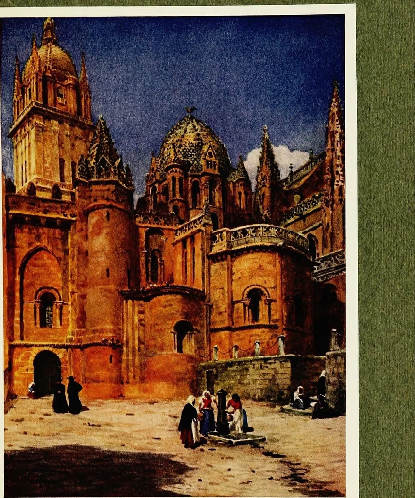 An illustration from Cathedral cities of Spain, 1909, leaf 265