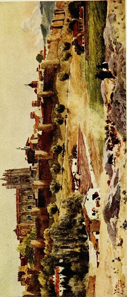 An illustration from Cathedral cities of Spain, 1909, leaf 283