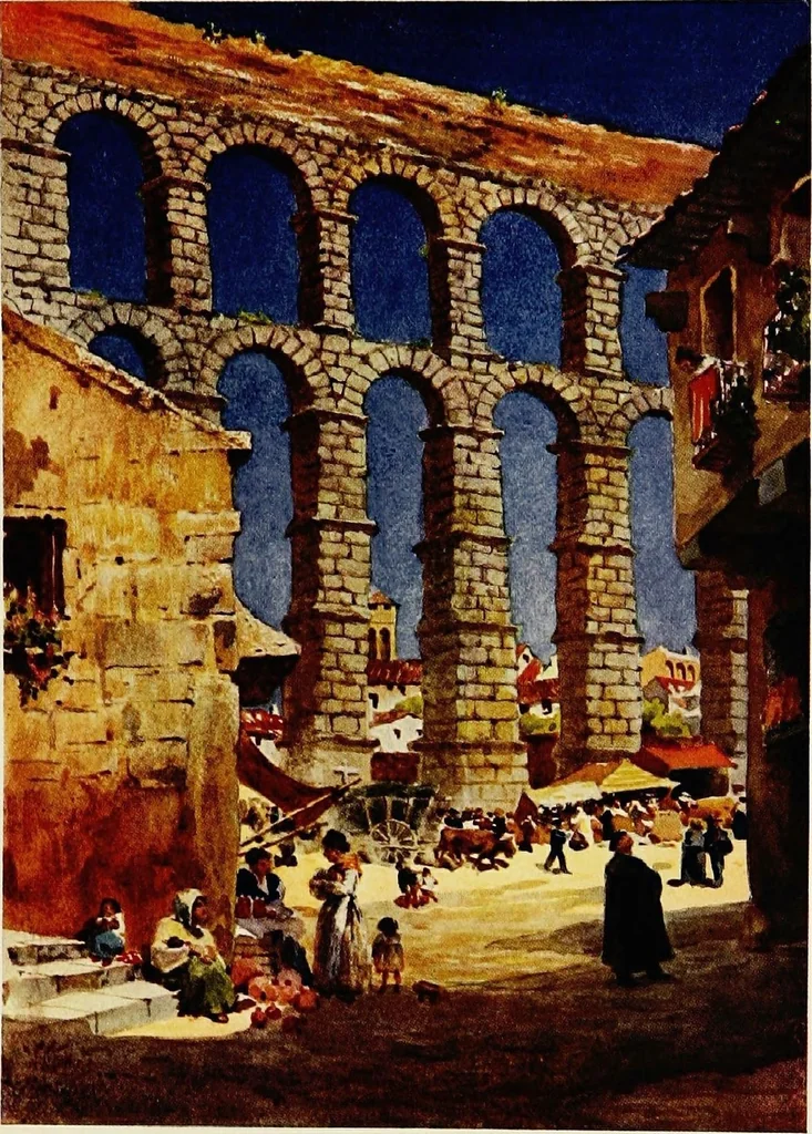 An illustration from Cathedral cities of Spain, 1909, leaf 307
