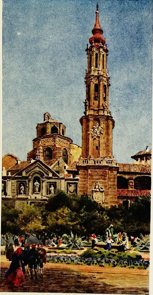 An illustration from Cathedral cities of Spain, 1909, leaf 333