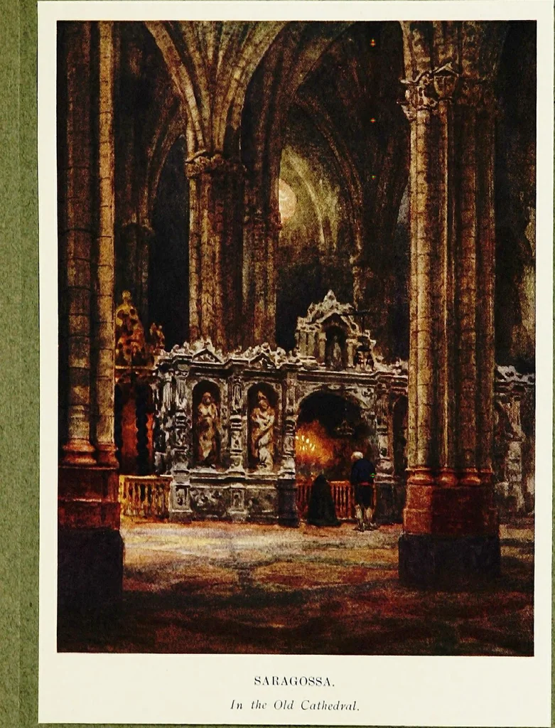 An illustration from Cathedral cities of Spain, 1909, leaf 339