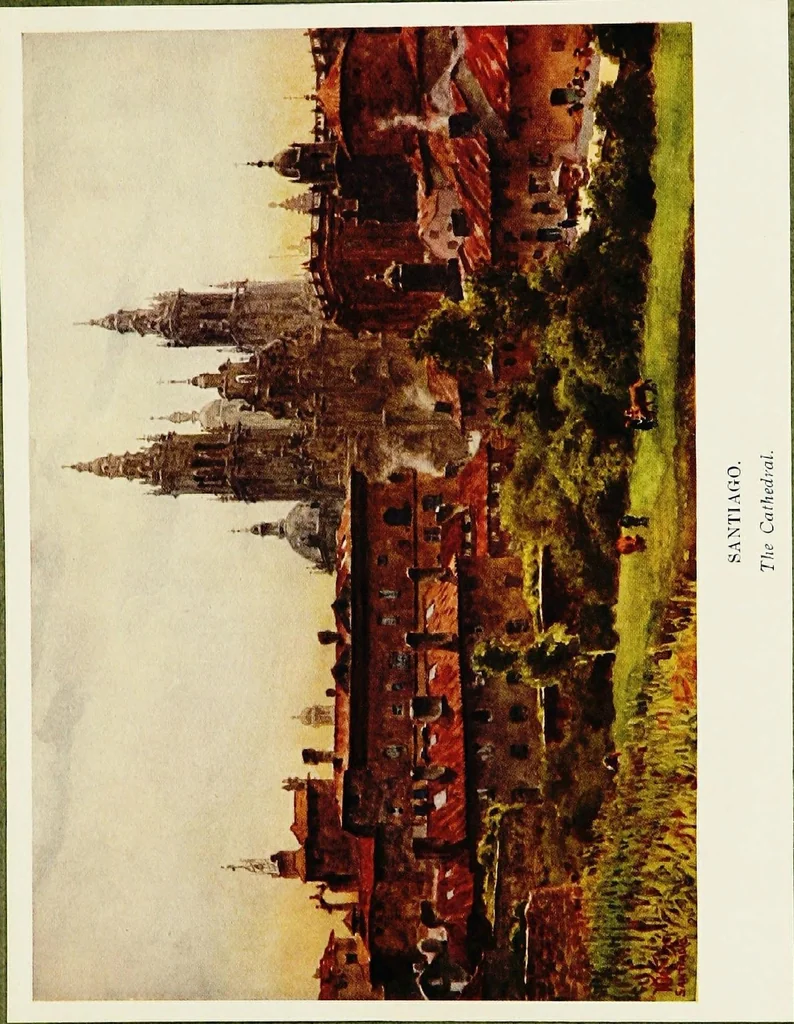 An illustration from Cathedral cities of Spain, 1909, leaf 349