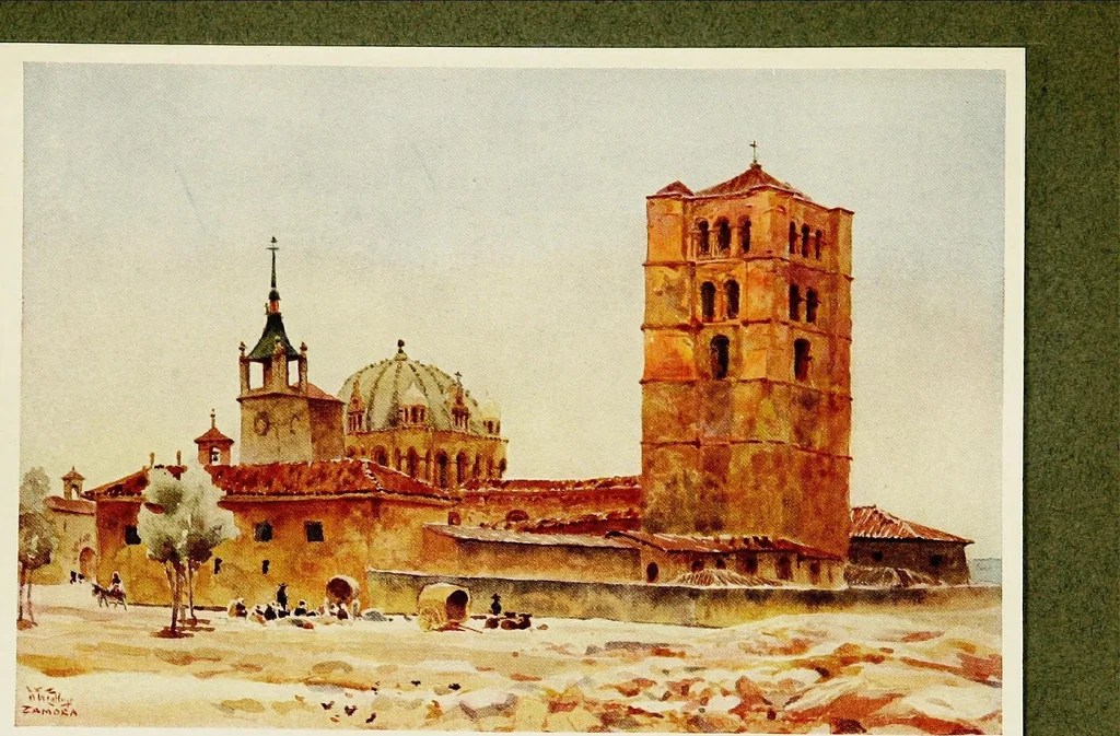 An illustration from Cathedral cities of Spain, 1909, leaf 395