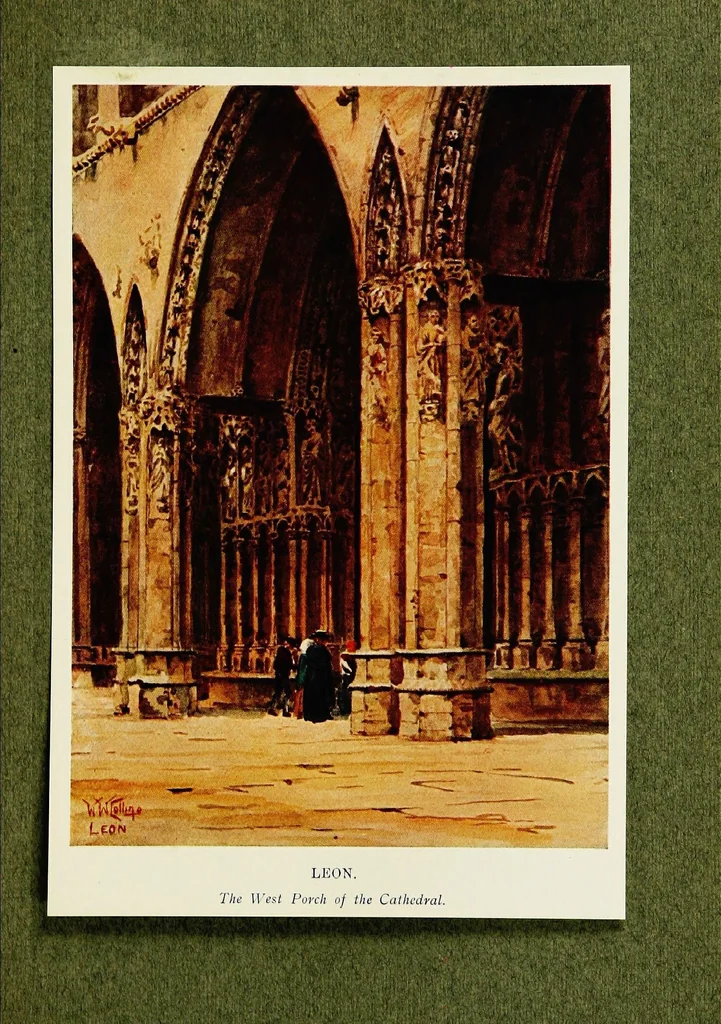 An illustration from Cathedral cities of Spain, 1909, leaf 411