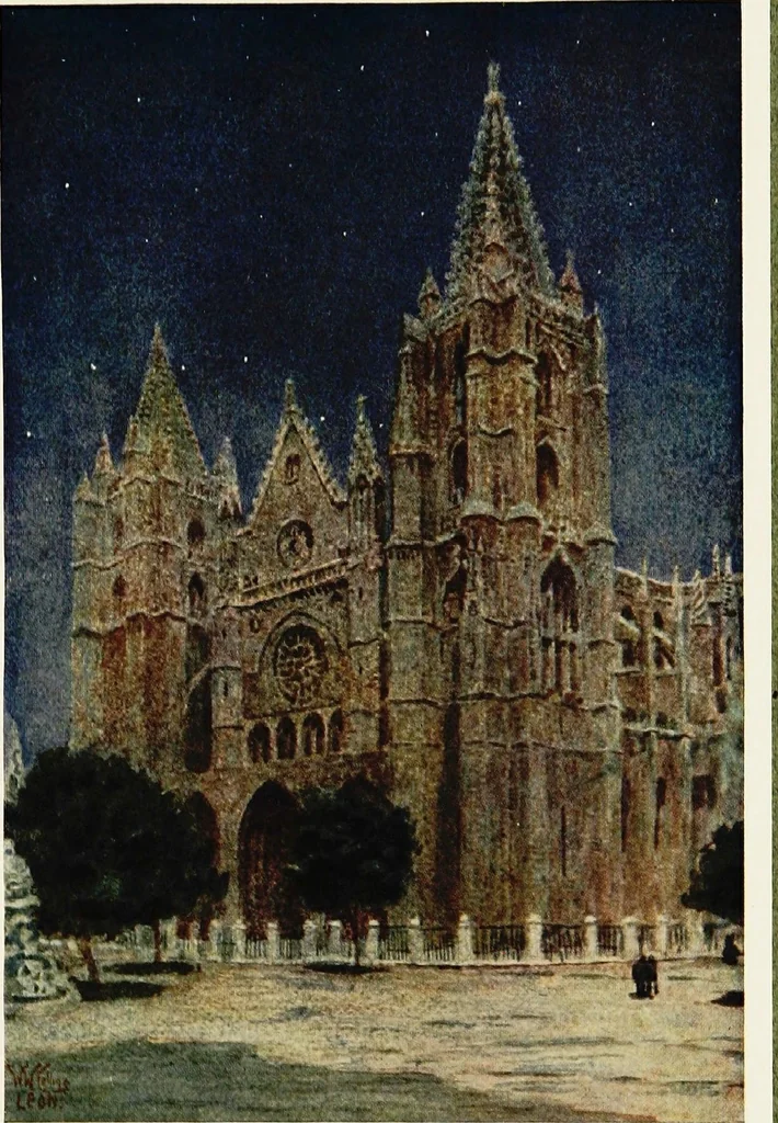 An illustration from Cathedral cities of Spain, 1909, leaf 419