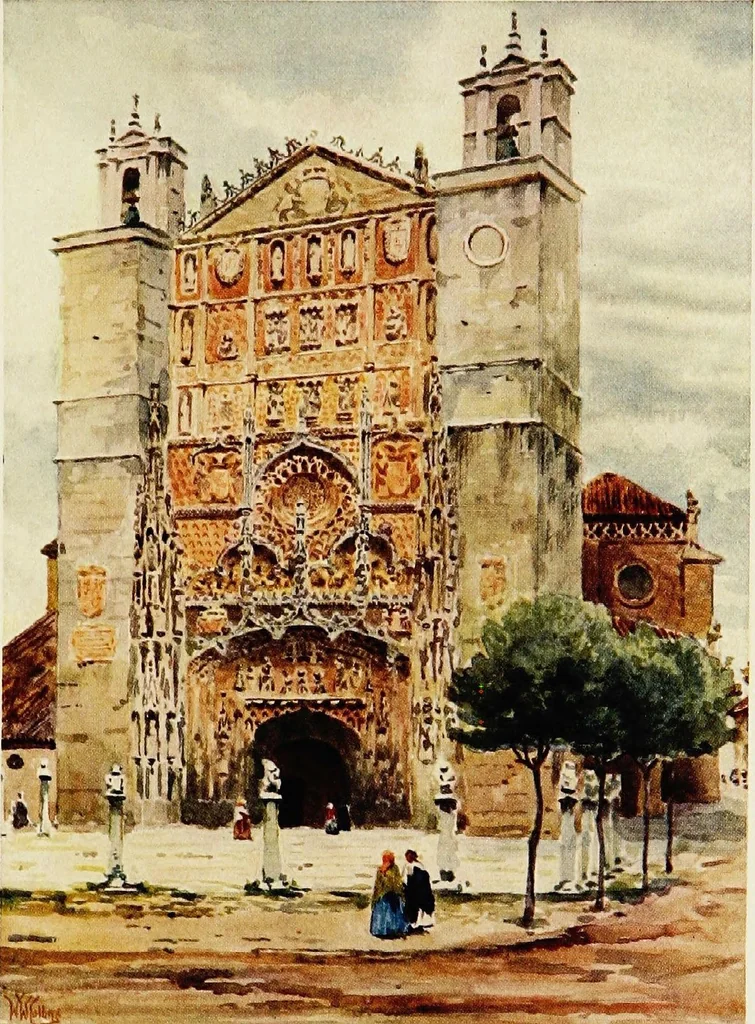 An illustration from Cathedral cities of Spain, 1909, leaf 445