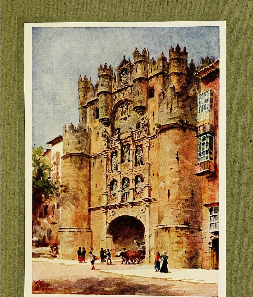 An illustration from Cathedral cities of Spain, 1909, leaf 469