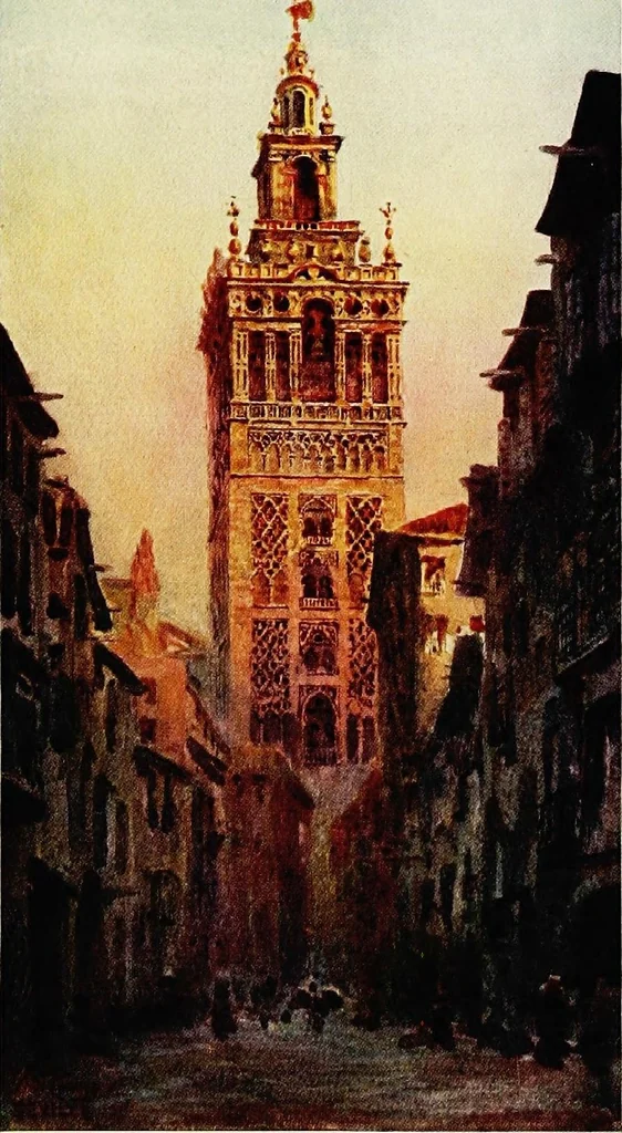 An illustration from Cathedral cities of Spain, 1909, leaf 51
