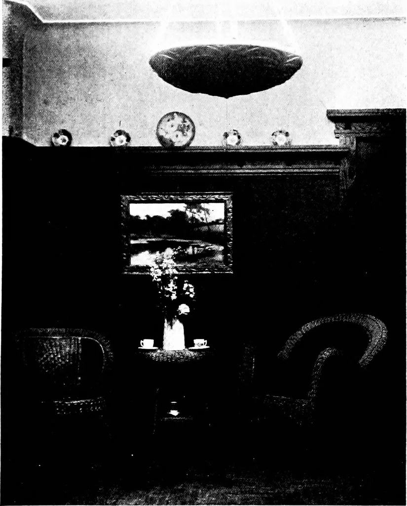 An illustration from The lighting book; a manual for the layman, setting forth the practical and esthetic sides of good lighting for the home, 1913, leaf 100