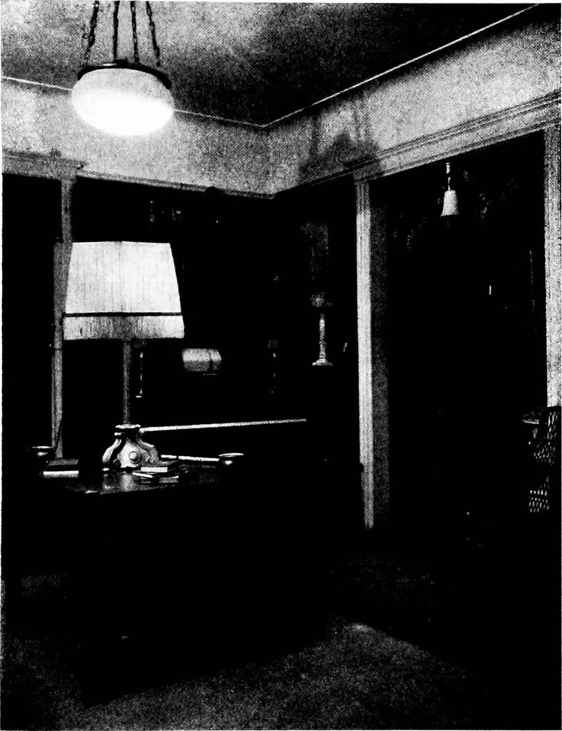 An illustration from The lighting book; a manual for the layman, setting forth the practical and esthetic sides of good lighting for the home, 1913, leaf 116