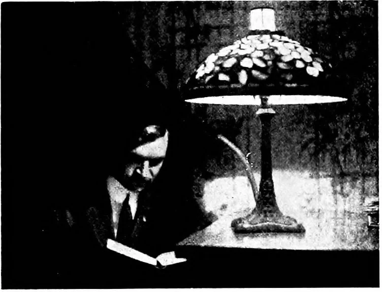 An illustration from The lighting book; a manual for the layman, setting forth the practical and esthetic sides of good lighting for the home, 1913, leaf 66