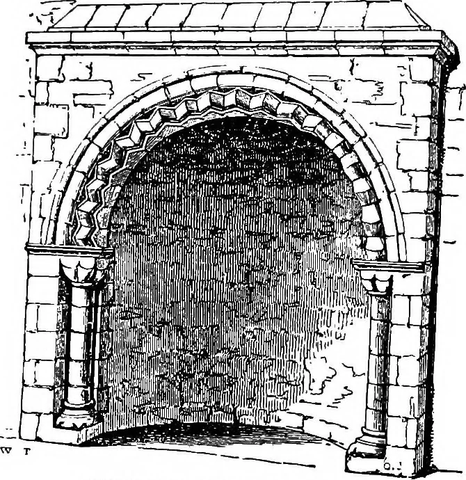 An illustration from The English house, how to judge its periods and styles, 1909, leaf 106