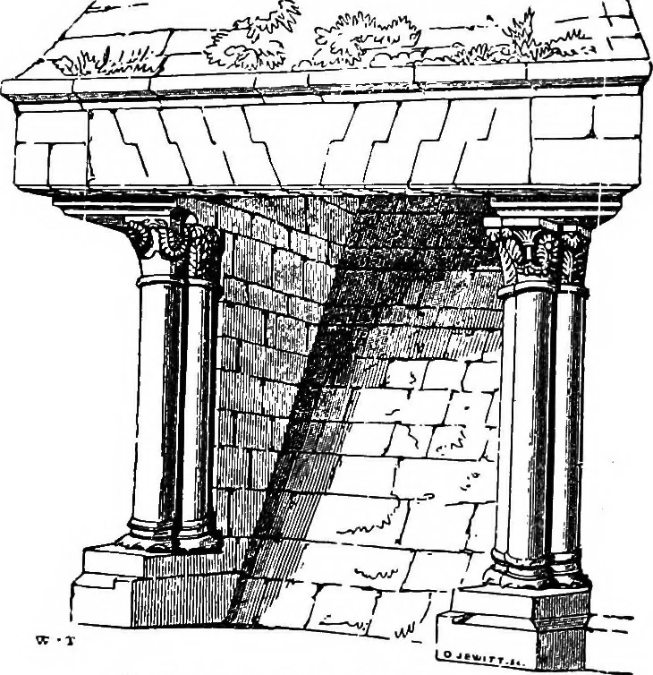 An illustration from The English house, how to judge its periods and styles, 1909, leaf 106