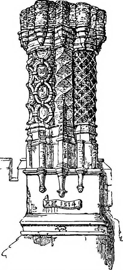 An illustration from The English house, how to judge its periods and styles, 1909, leaf 140