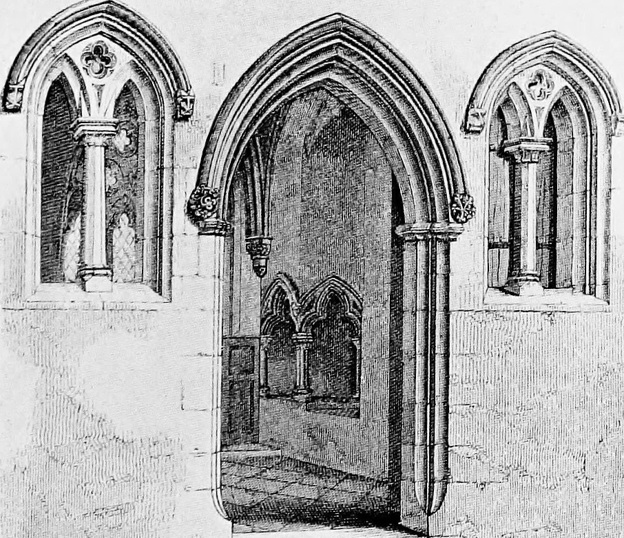 An illustration from The English house, how to judge its periods and styles, 1909, leaf 180