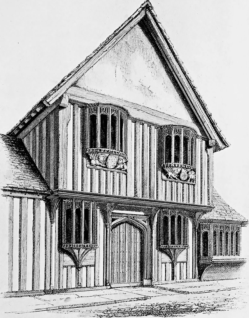 An illustration from The English house, how to judge its periods and styles, 1909, leaf 232