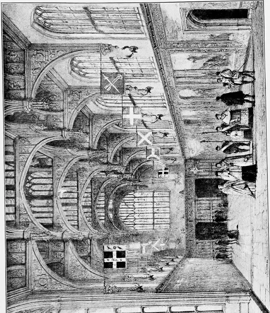 An illustration from The English house, how to judge its periods and styles, 1909, leaf 244