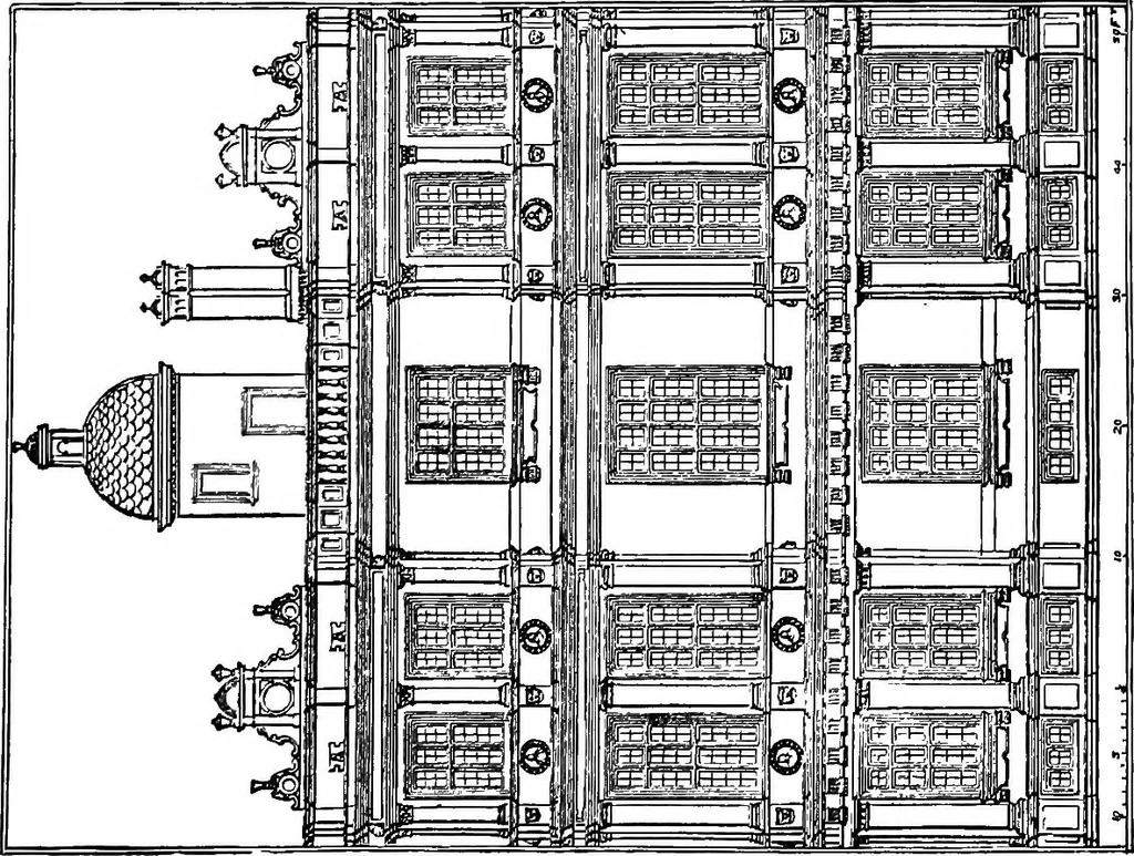 An illustration from The English house, how to judge its periods and styles, 1909, leaf 292