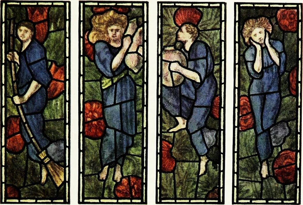 An illustration from The British home of to-day, a book of modern domestic architecture & the applied arts, 1904, leaf 200