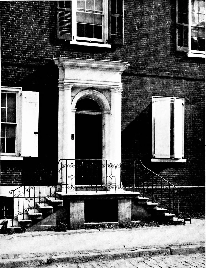 An illustration from The colonial architecture of Philadelphia, 1920, leaf 118