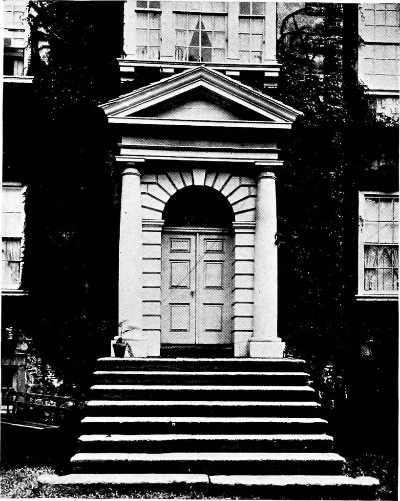 An illustration from The colonial architecture of Philadelphia, 1920, leaf 125