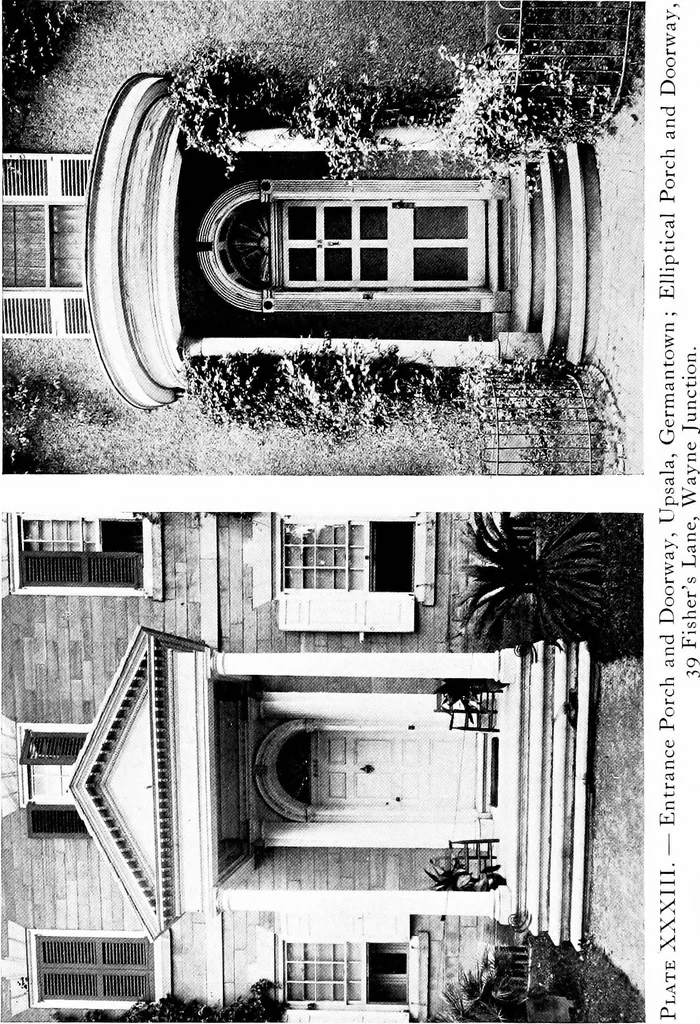 An illustration from The colonial architecture of Philadelphia, 1920, leaf 131