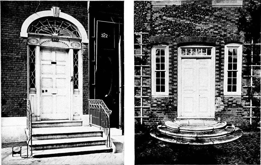 An illustration from The colonial architecture of Philadelphia, 1920, leaf 138