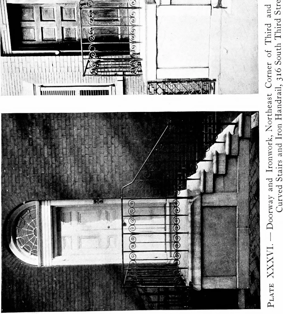 An illustration from The colonial architecture of Philadelphia, 1920, leaf 146