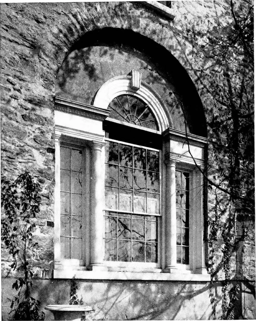 An illustration from The colonial architecture of Philadelphia, 1920, leaf 197