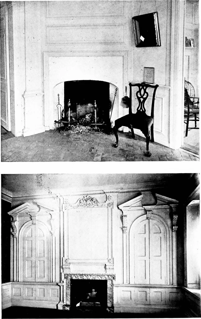 An illustration from The colonial architecture of Philadelphia, 1920, leaf 221