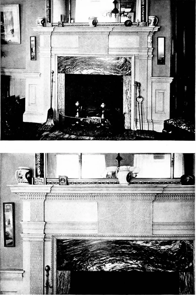 An illustration from The colonial architecture of Philadelphia, 1920, leaf 233