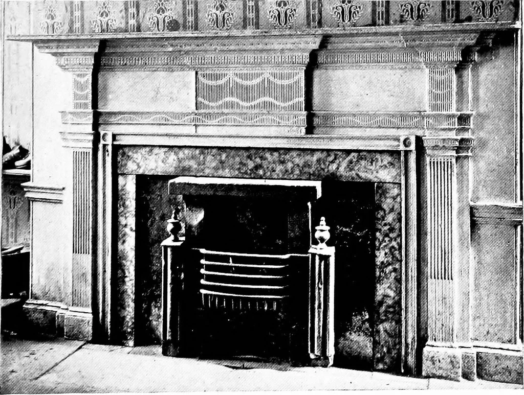 An illustration from The colonial architecture of Philadelphia, 1920, leaf 236