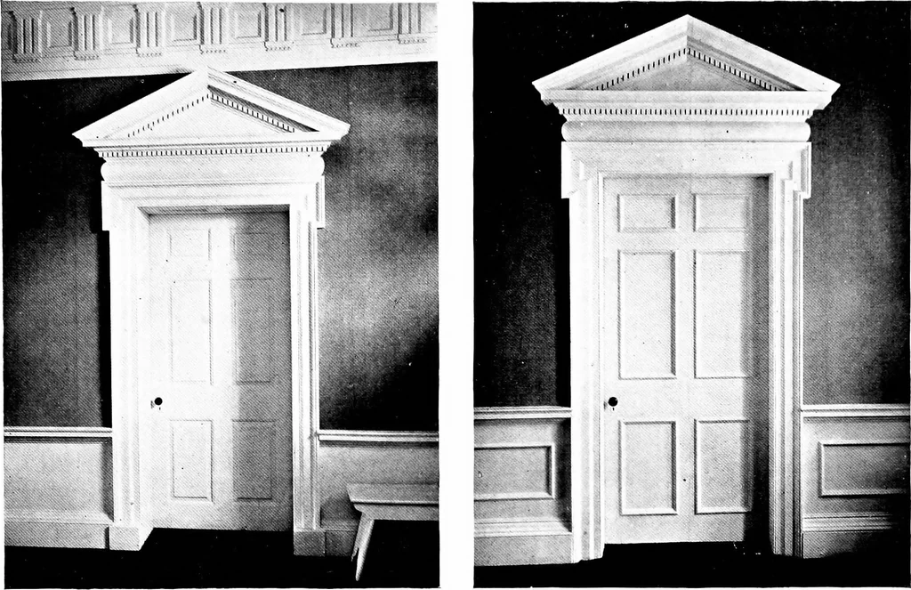 An illustration from The colonial architecture of Philadelphia, 1920, leaf 248