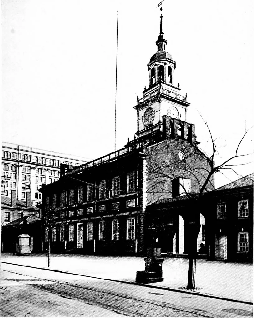 An illustration from The colonial architecture of Philadelphia, 1920, leaf 266