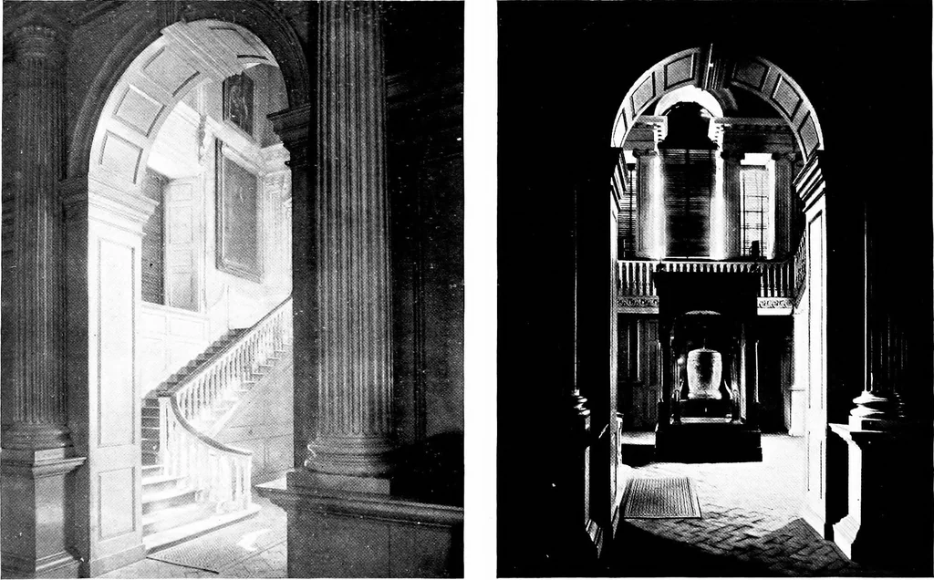 An illustration from The colonial architecture of Philadelphia, 1920, leaf 267