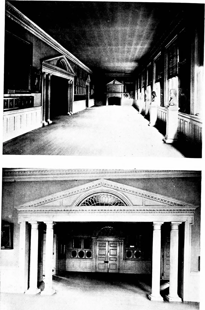An illustration from The colonial architecture of Philadelphia, 1920, leaf 281