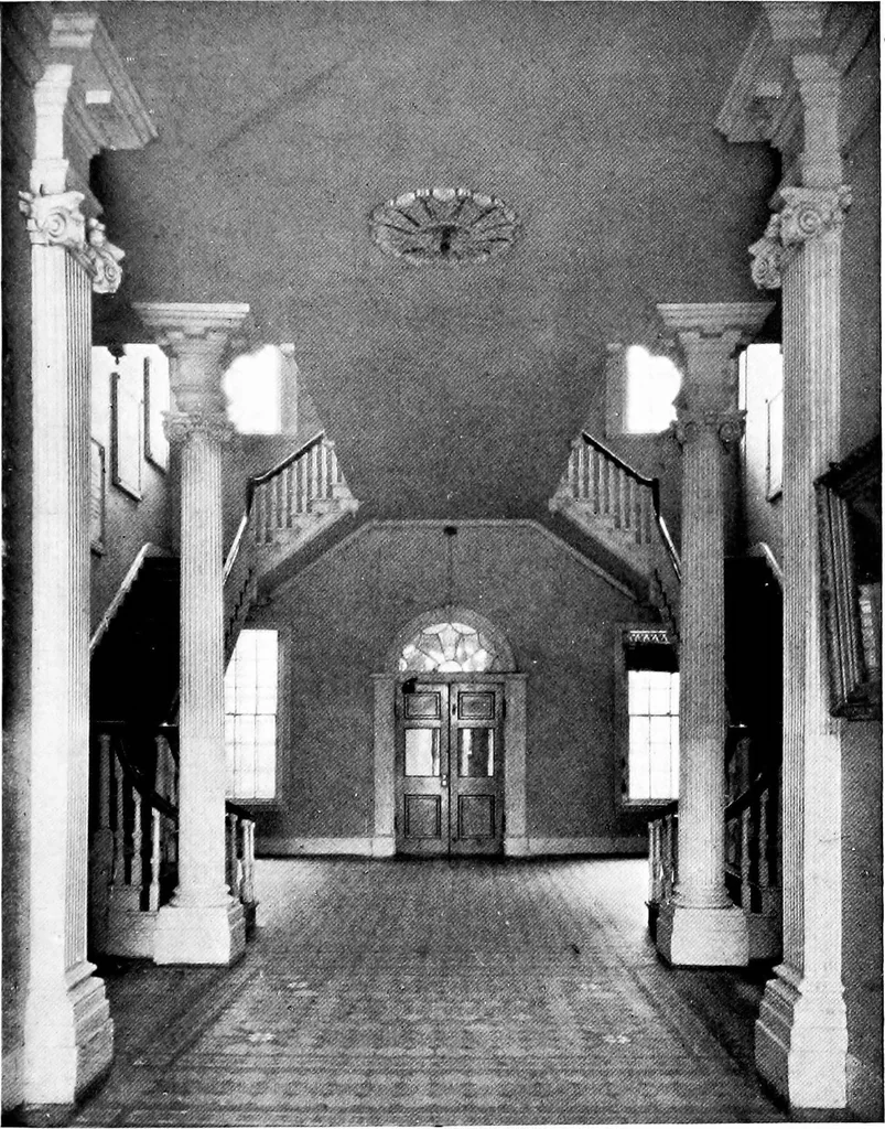 An illustration from The colonial architecture of Philadelphia, 1920, leaf 318