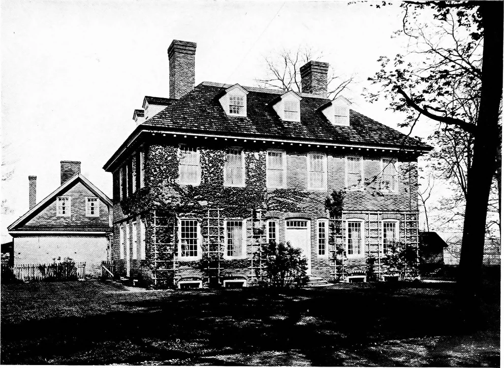 An illustration from The colonial architecture of Philadelphia, 1920, leaf 42
