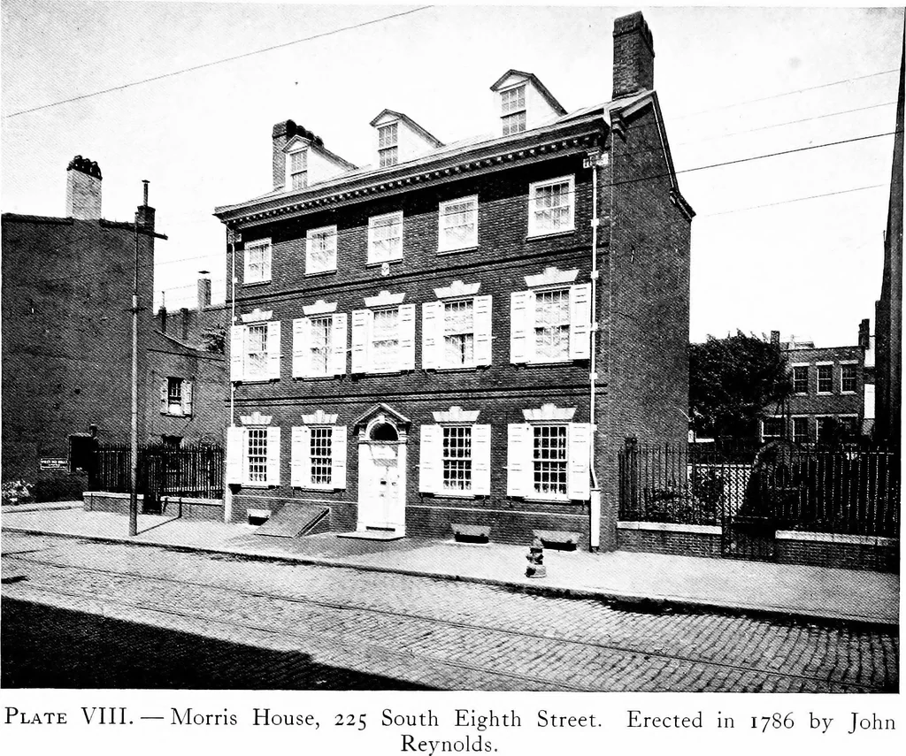 An illustration from The colonial architecture of Philadelphia, 1920, leaf 54