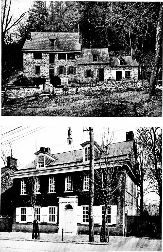 An illustration from The colonial architecture of Philadelphia, 1920, leaf 60