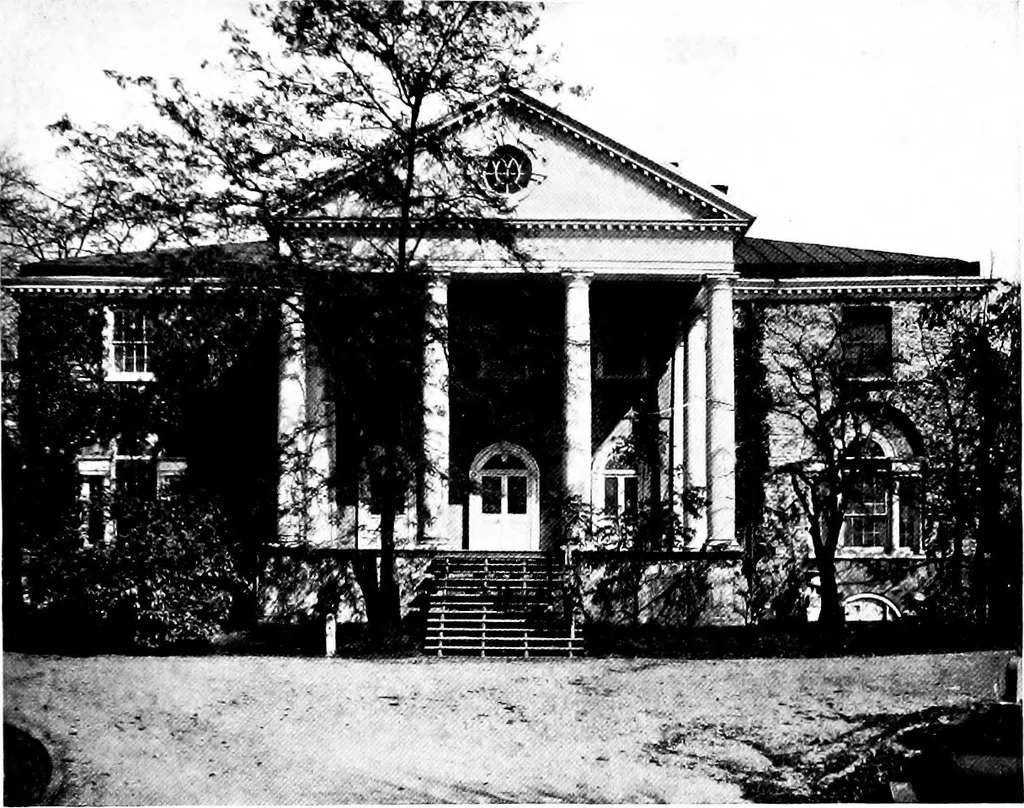 An illustration from The colonial architecture of Philadelphia, 1920, leaf 66