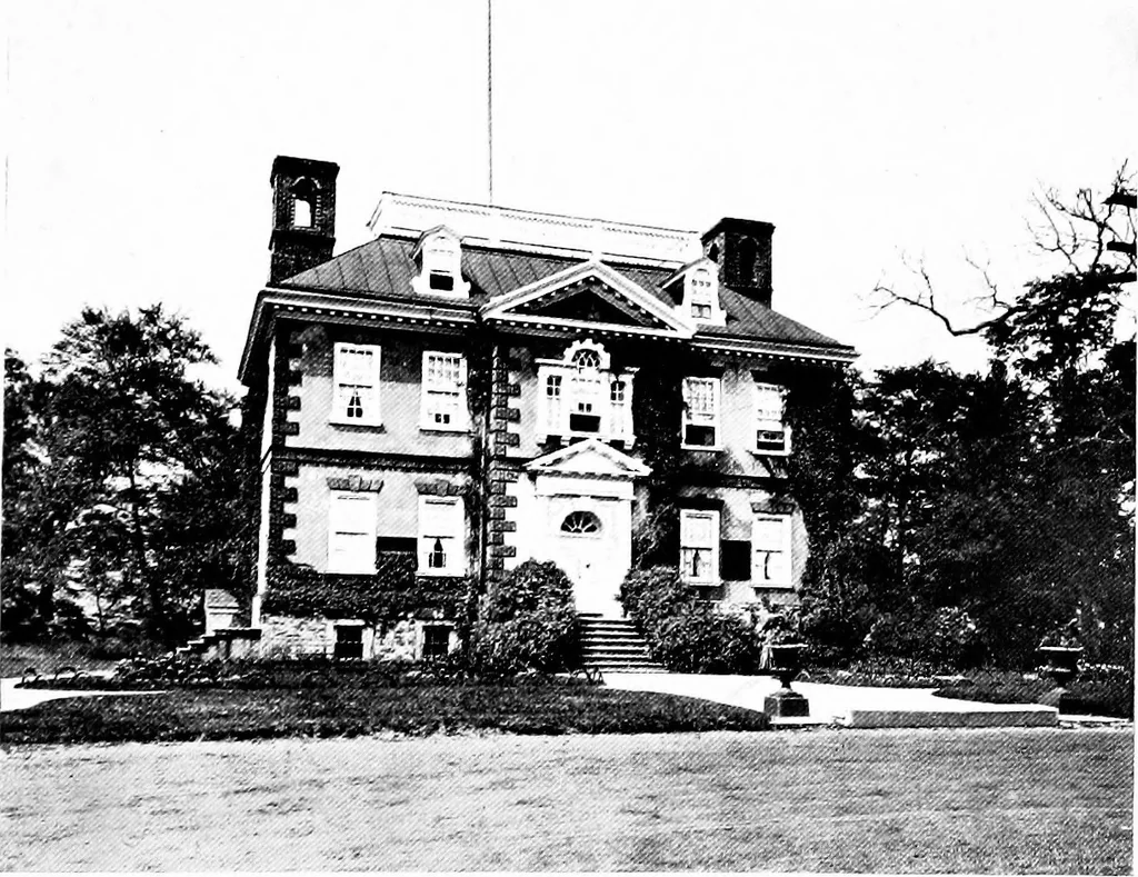 An illustration from The colonial architecture of Philadelphia, 1920, leaf 72