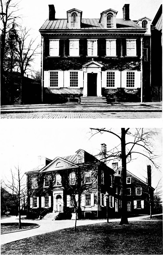 An illustration from The colonial architecture of Philadelphia, 1920, leaf 73