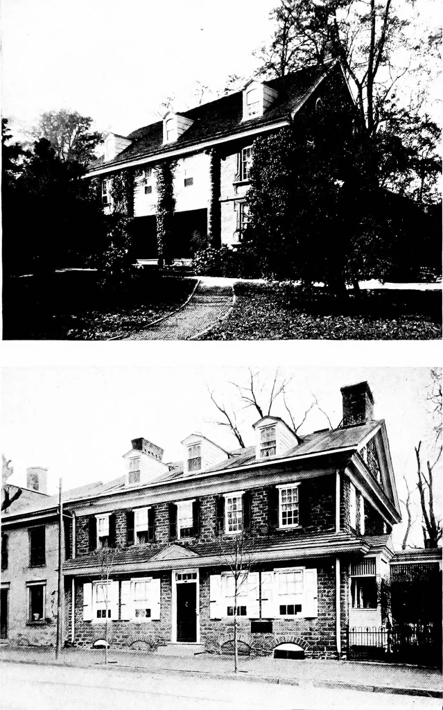 An illustration from The colonial architecture of Philadelphia, 1920, leaf 92